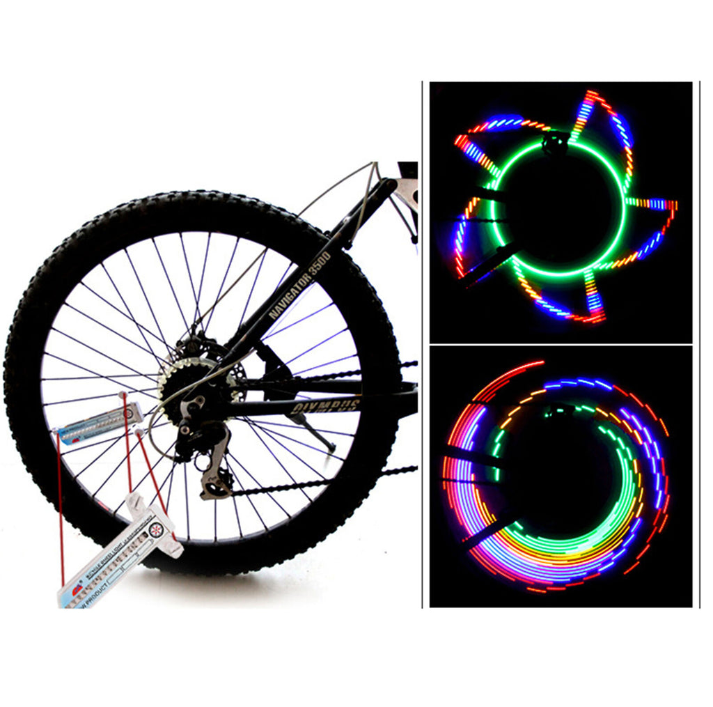 Rainbow 32 LED Wheel Signal Lights for Bicycles O147778