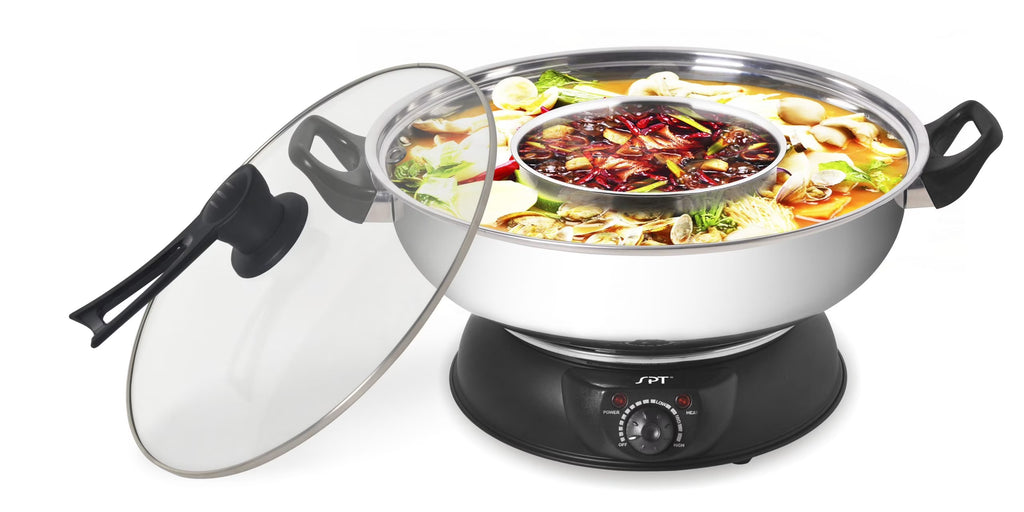 5-quart Stainless Steel Electric Shabu Shabu Pot L41264