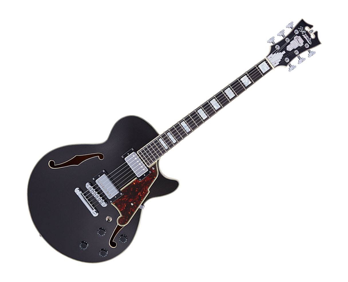 Black Flake Guitar with Stopbar Tailpiece R872030
