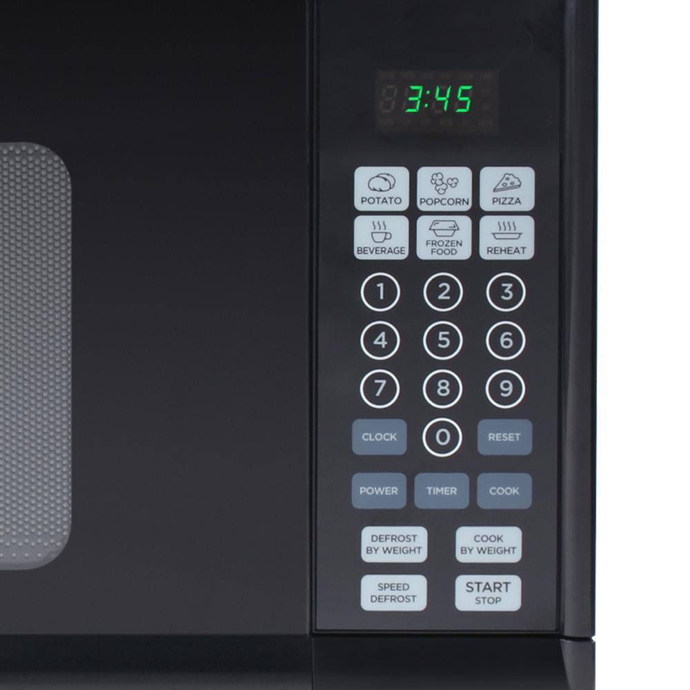 0.9 cu.ft. Black Microwave S383