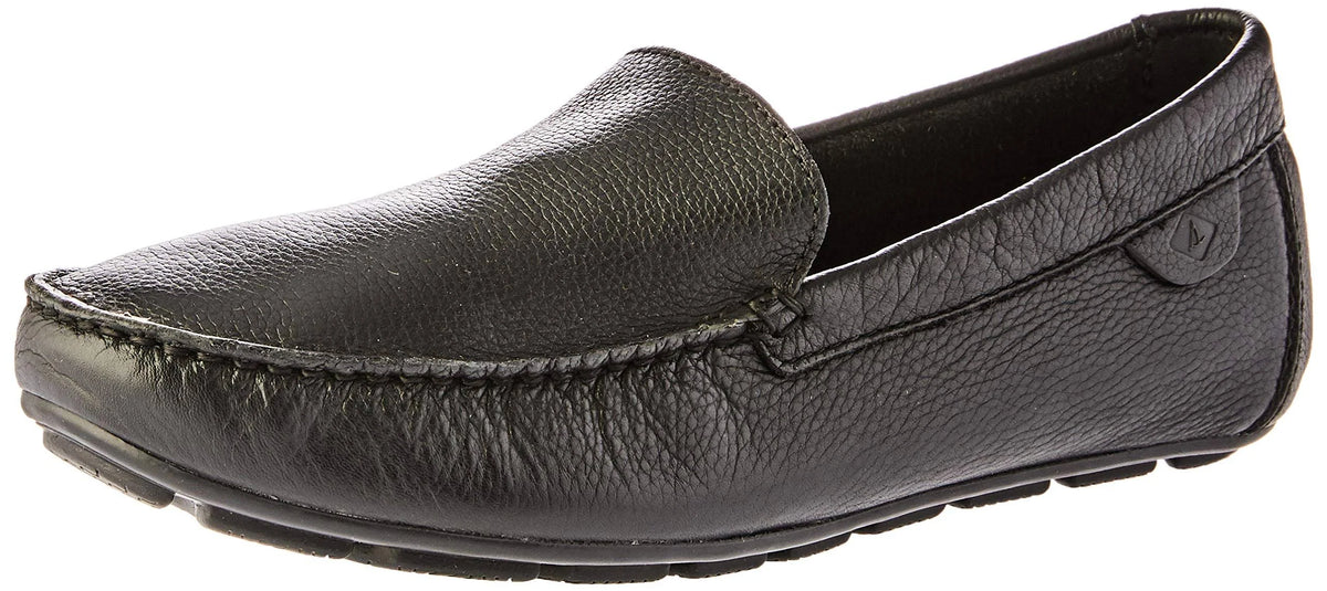 Black Venetian Driver Shoes I531