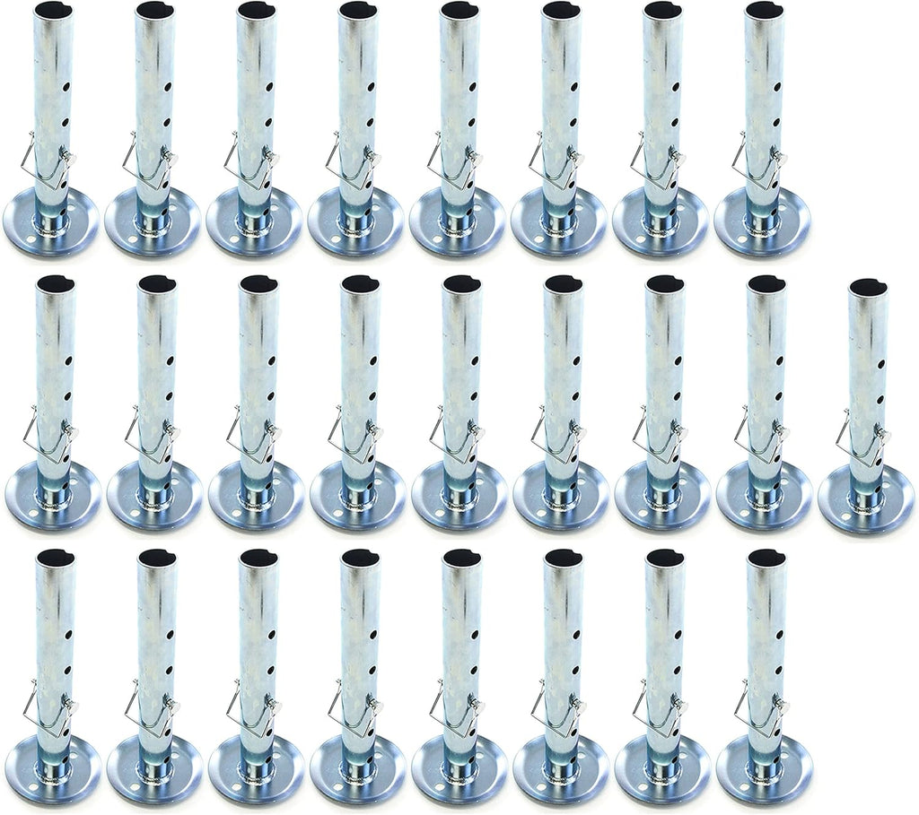 Jack Stand Drop Legs for 2 Inch Inner Diameter Jacks Foot Pad Insert E16346