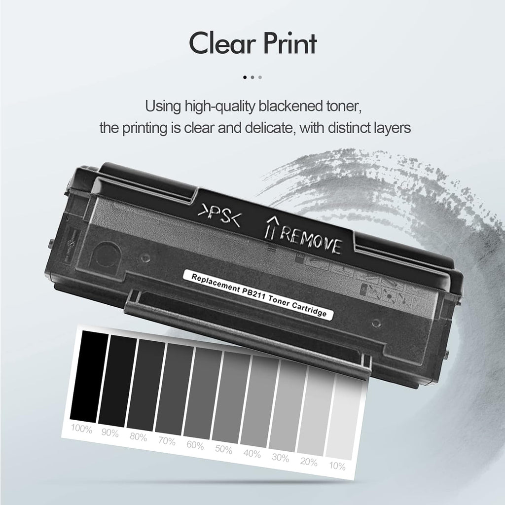 3 Pack Black Toner Cartridge for Pantum PB-211 O534215
