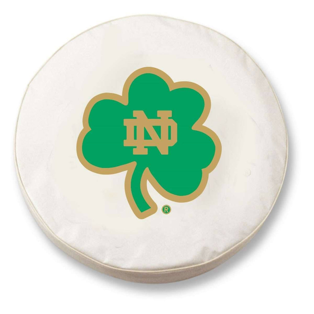 White Shamrock Tire Cover Q6206