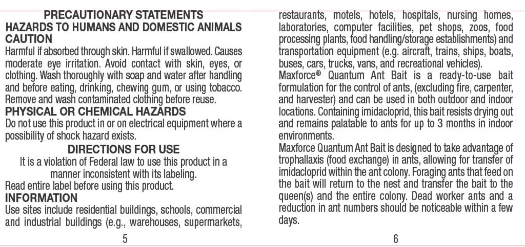 120 g Ant Bait Tube with 10 Refillable Bait Stations E542