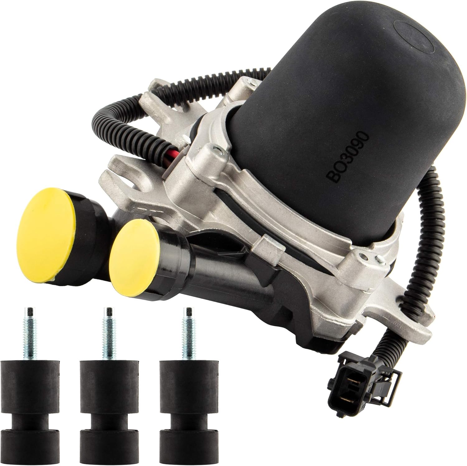 Secondary Air Pump Compatible with Saab 9-3 2.0L 2.8L 2003, 2009-2011 / Saab 9-5 2.8L 2010-2011 / Cadillac SRX 2.8L 2010-2011 Pack of 2 X800