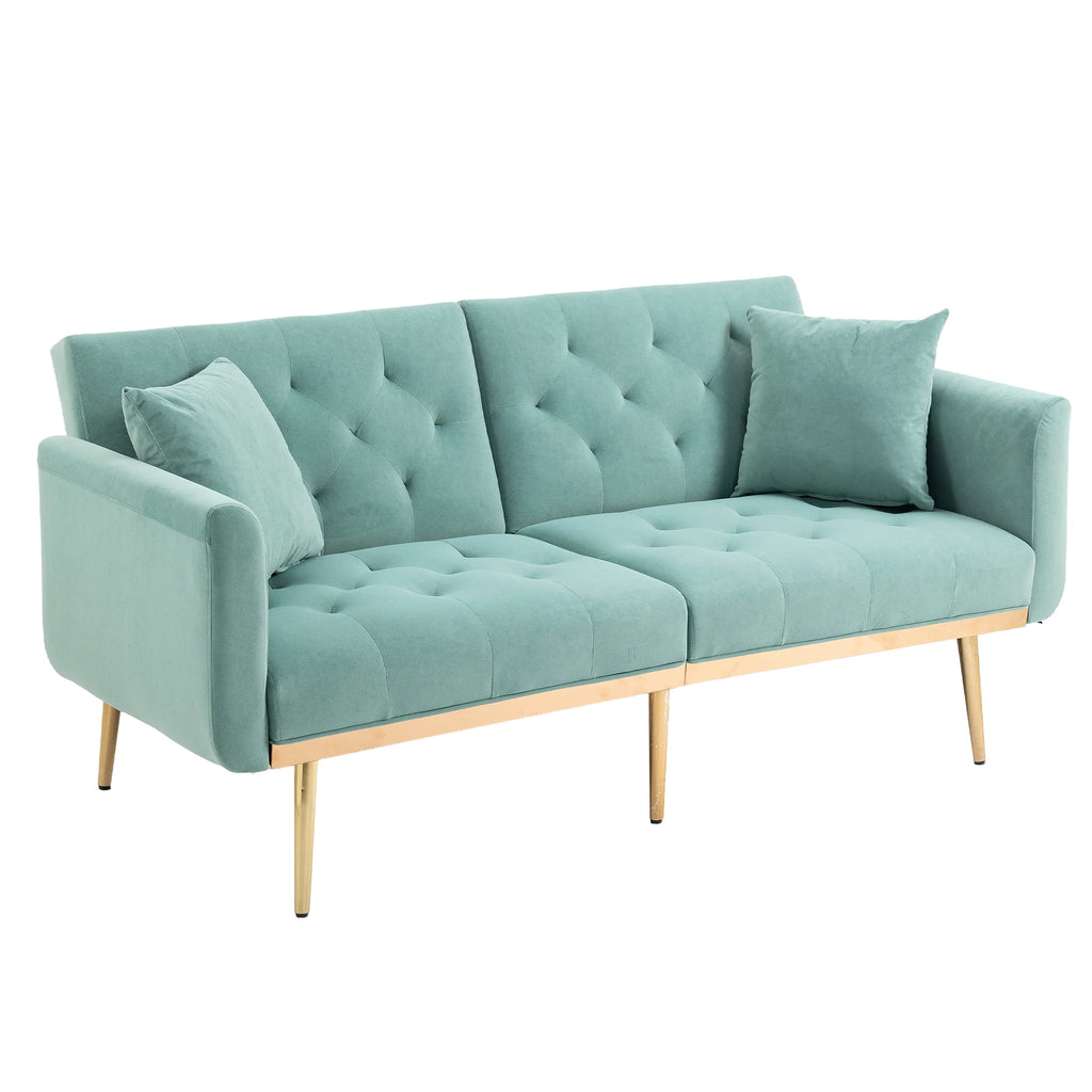 Velvet Sofa with Metal Feet M203