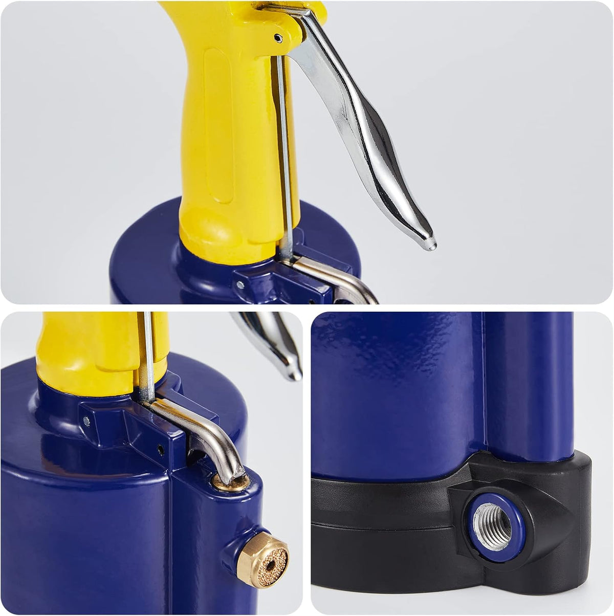 Pneumatic Air Riveter with 50pcs Open End Blind Rivet, Pack of 2 Z532