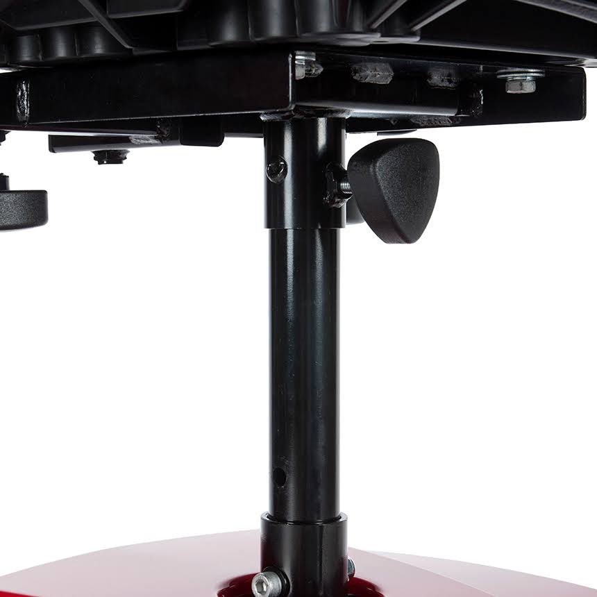 Red 4 Wheel Transportable Power Mobility Scooter F29618