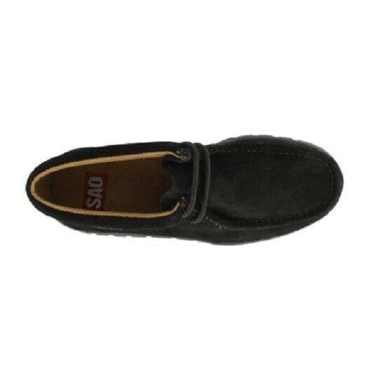 Black Suede Detonator Shoes S94112