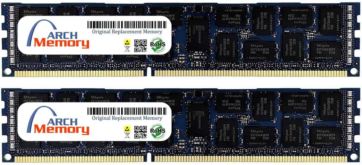 16 GB (2 x 8 GB) 240-Pin DDR3 ECC RDIMM RAM O818054
