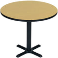 24 in. High Pressure Round Caf Table - Fusion Maple K358452