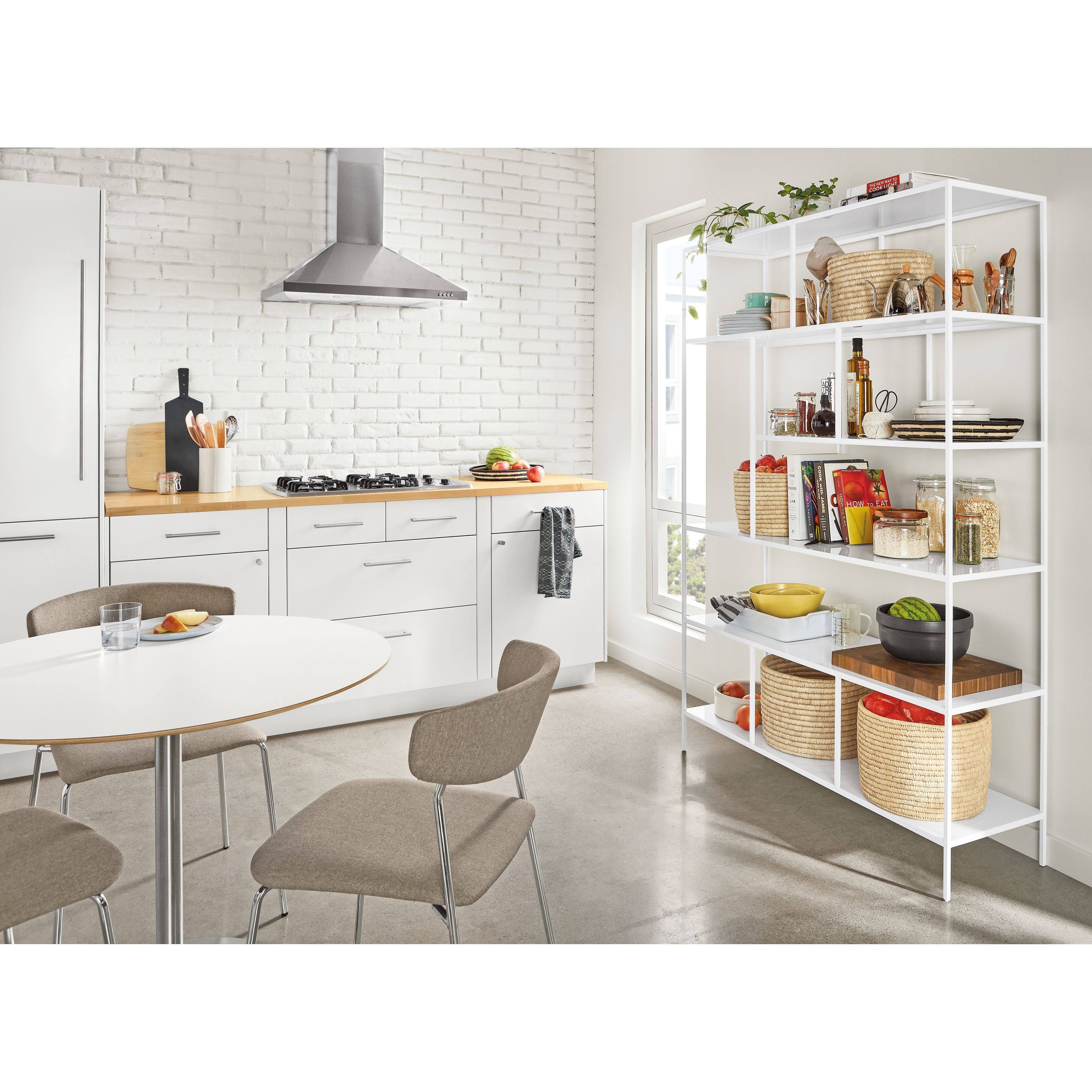 White Bookcase C353