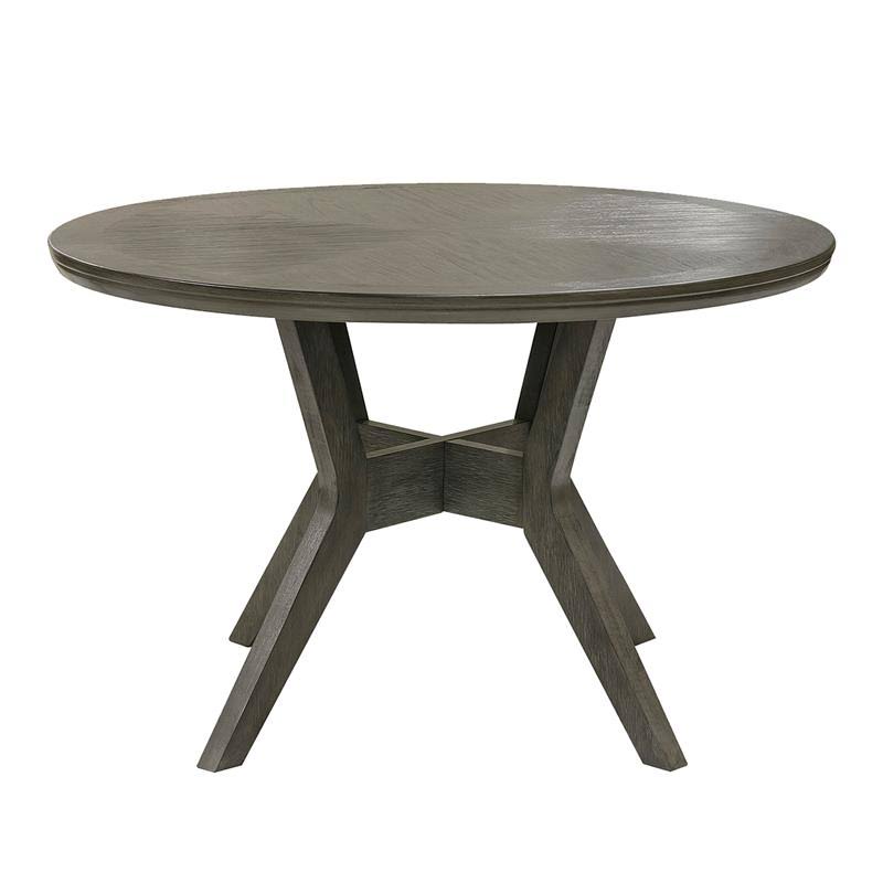 Gray 5-Piece Wood Dining Set N2796
