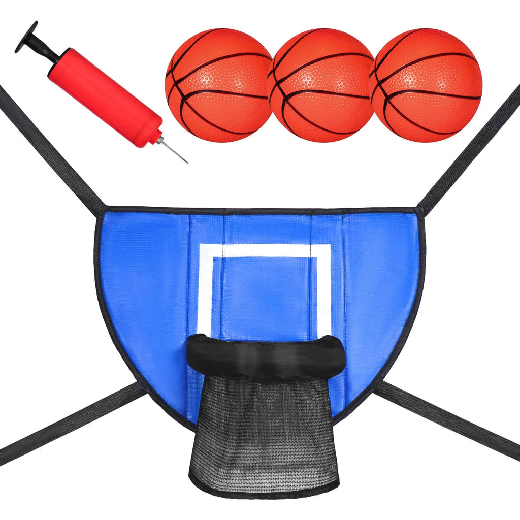 Basketball Hoop for Trampoline with Connection Ropes O52994