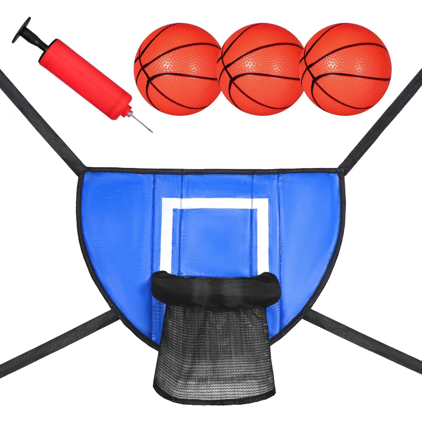 Basketball Hoop for Trampoline with Connection Ropes O52994
