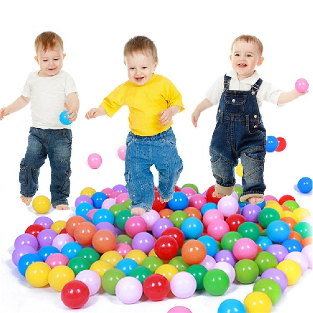 200PCS 5.5cm Colorful Soft Plastic Ocean Balls U3562