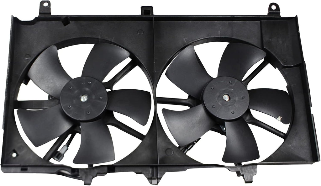 Dual Radiator A/C Condenser Cooling Fan Motor Assembly D56944