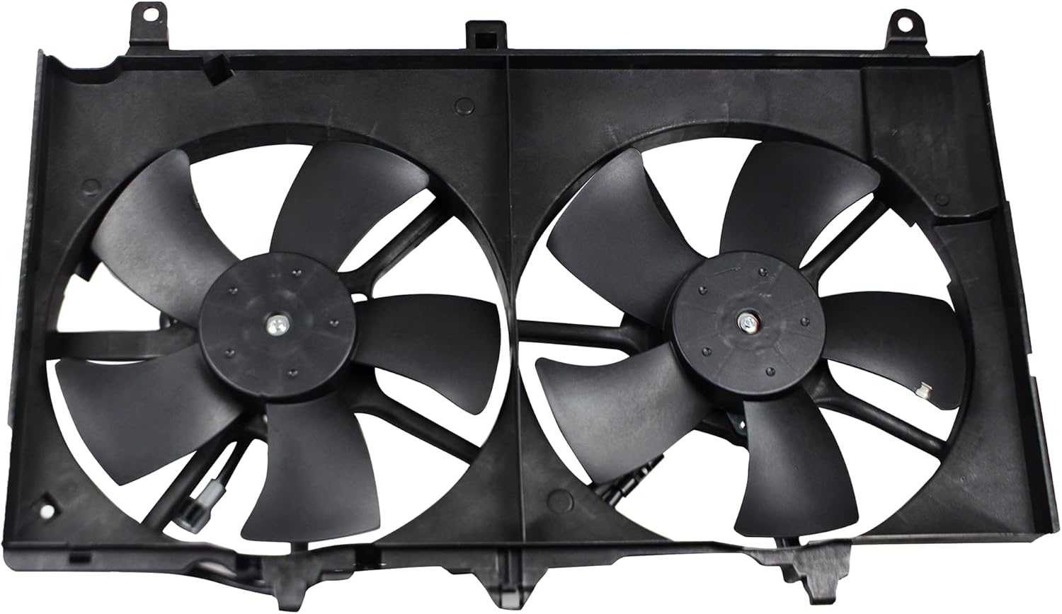 Dual Radiator A/C Condenser Cooling Fan Motor Assembly D56944