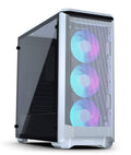 White Steel Tempered Glass ATX Mid Tower Computer Case B125