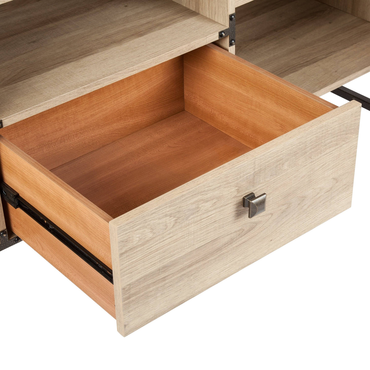 Light Oak Media Console S809