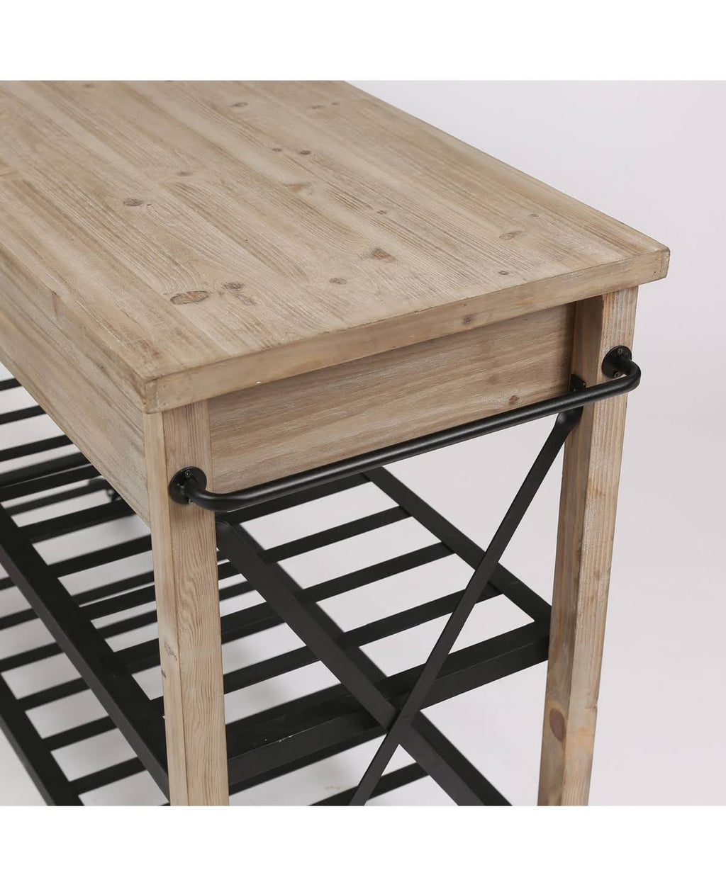 2-Drawer Kitchen Cart in Natural T2920