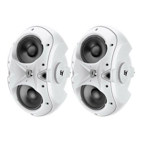 White 2-way Speaker Pair D46352