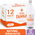 12 Plastic Water Bottles Natural Spring Water X6491