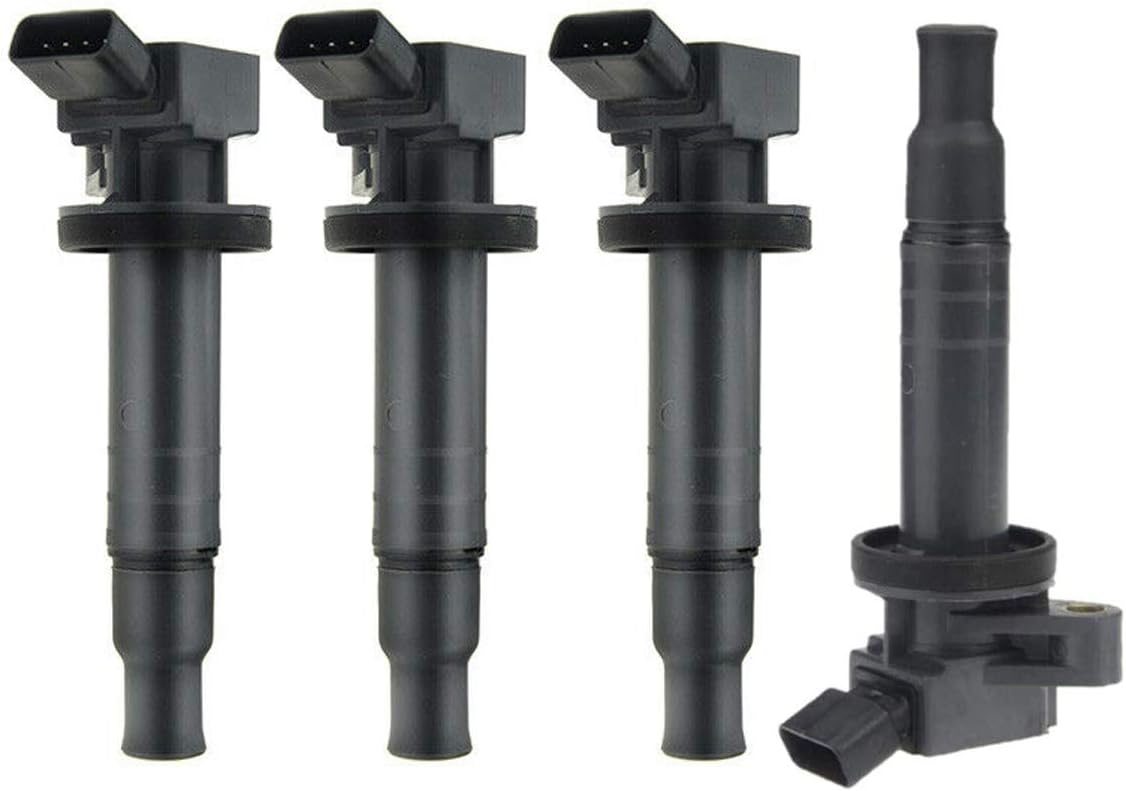 Set of 4 Ignition Coils for Toyota Corolla Matrix Celica MR2 Spyder Pontiac Vibe Chevrolet Prizm X275