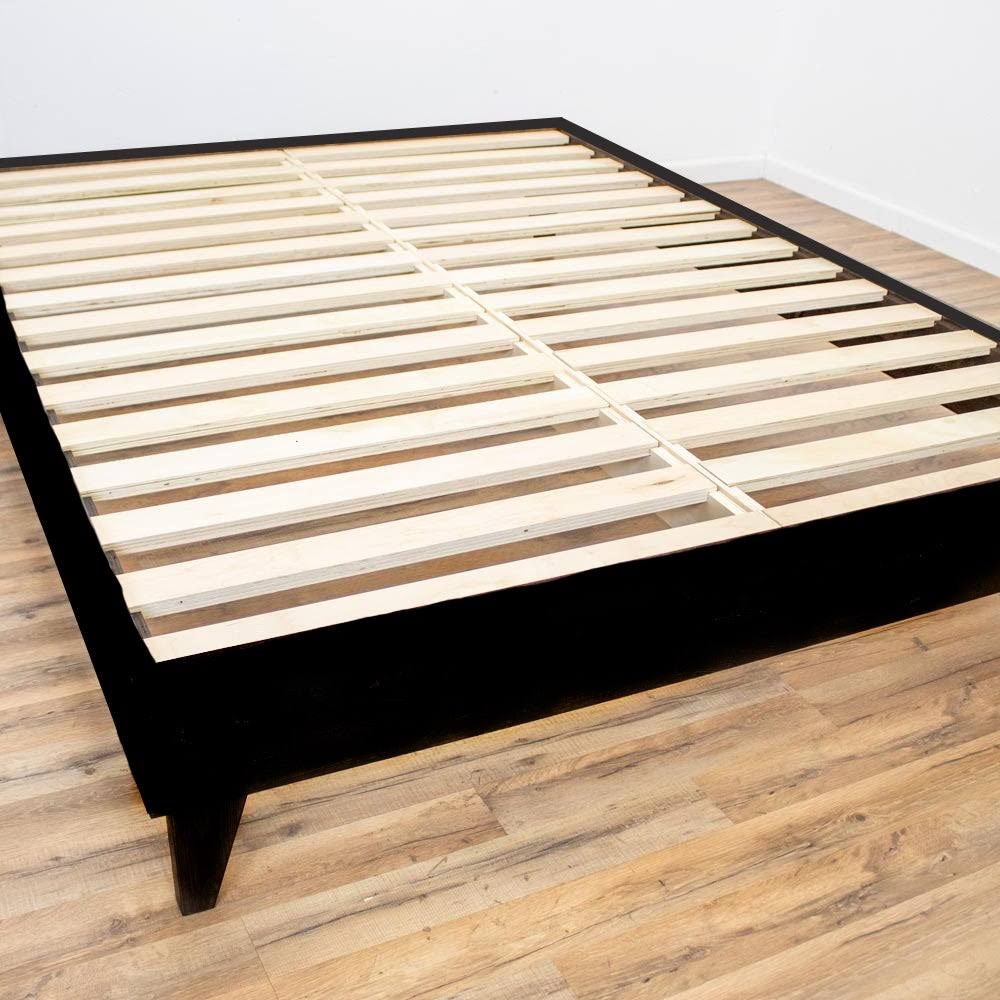 California King Solid Wood Platform Bed A45423