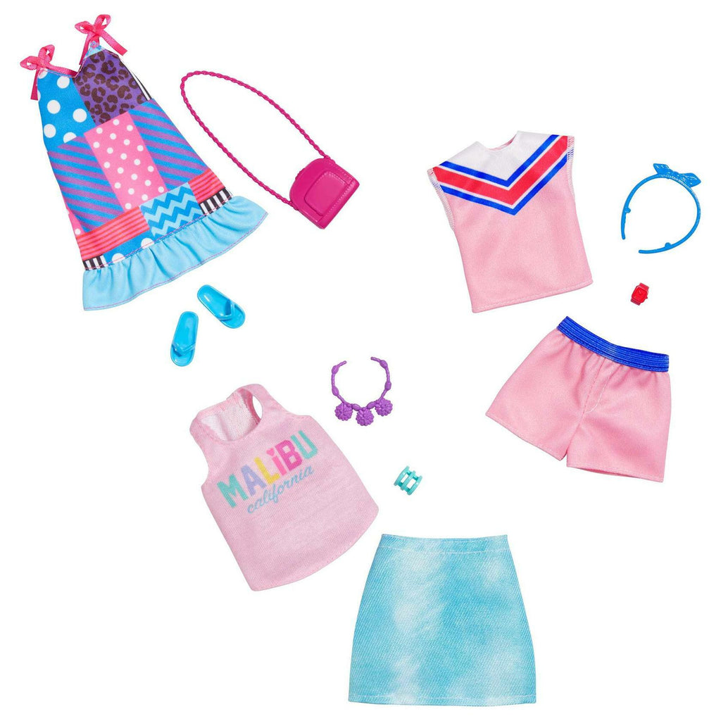 Barbie Fashion Pack Sporty Sleeves Shorts Long Sleeve Denim Jacket Z668558