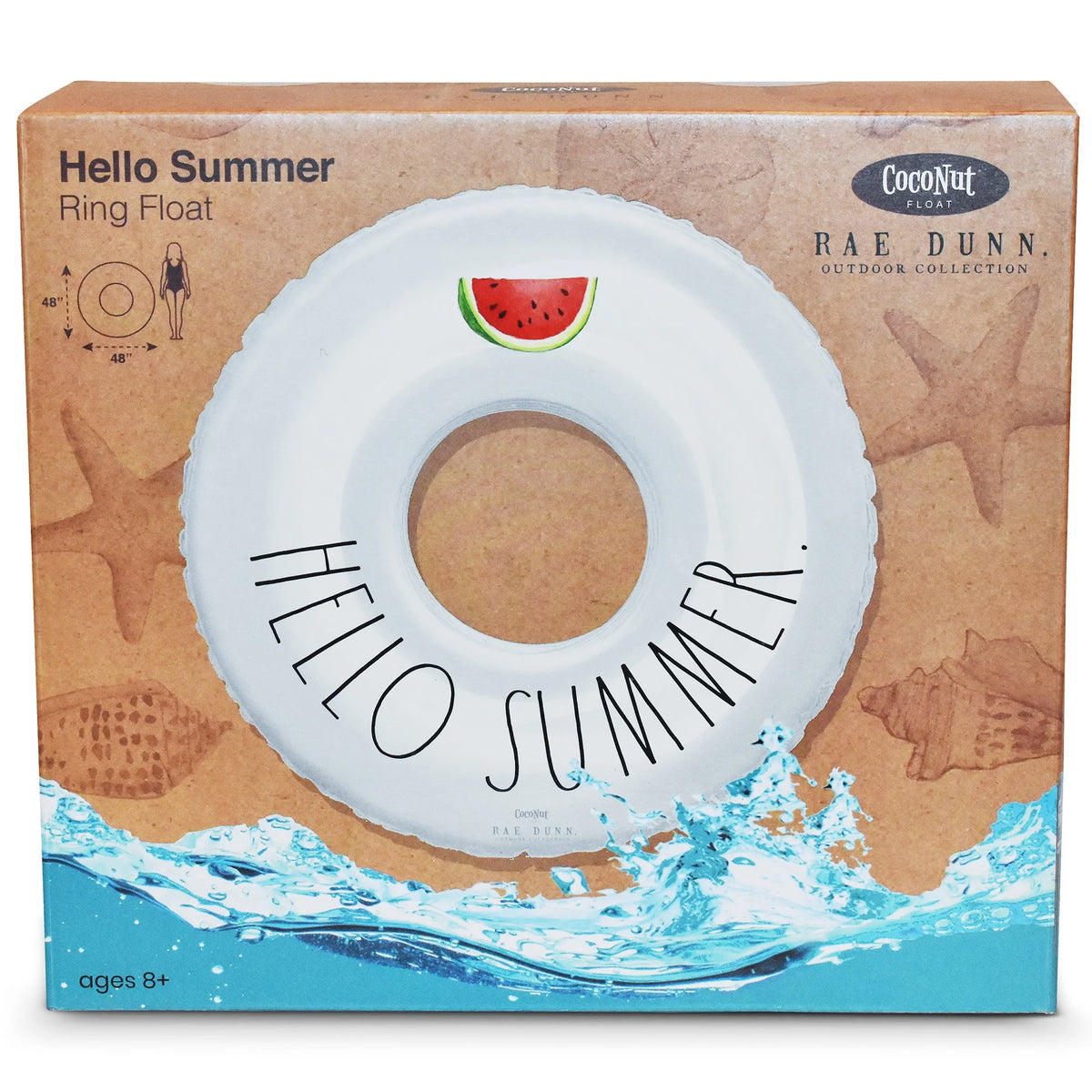 48" Inflatable Jumbo Water Ring Float A836