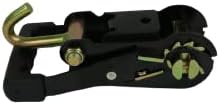 Black Handle Ratchet with Finger Hook Q5174