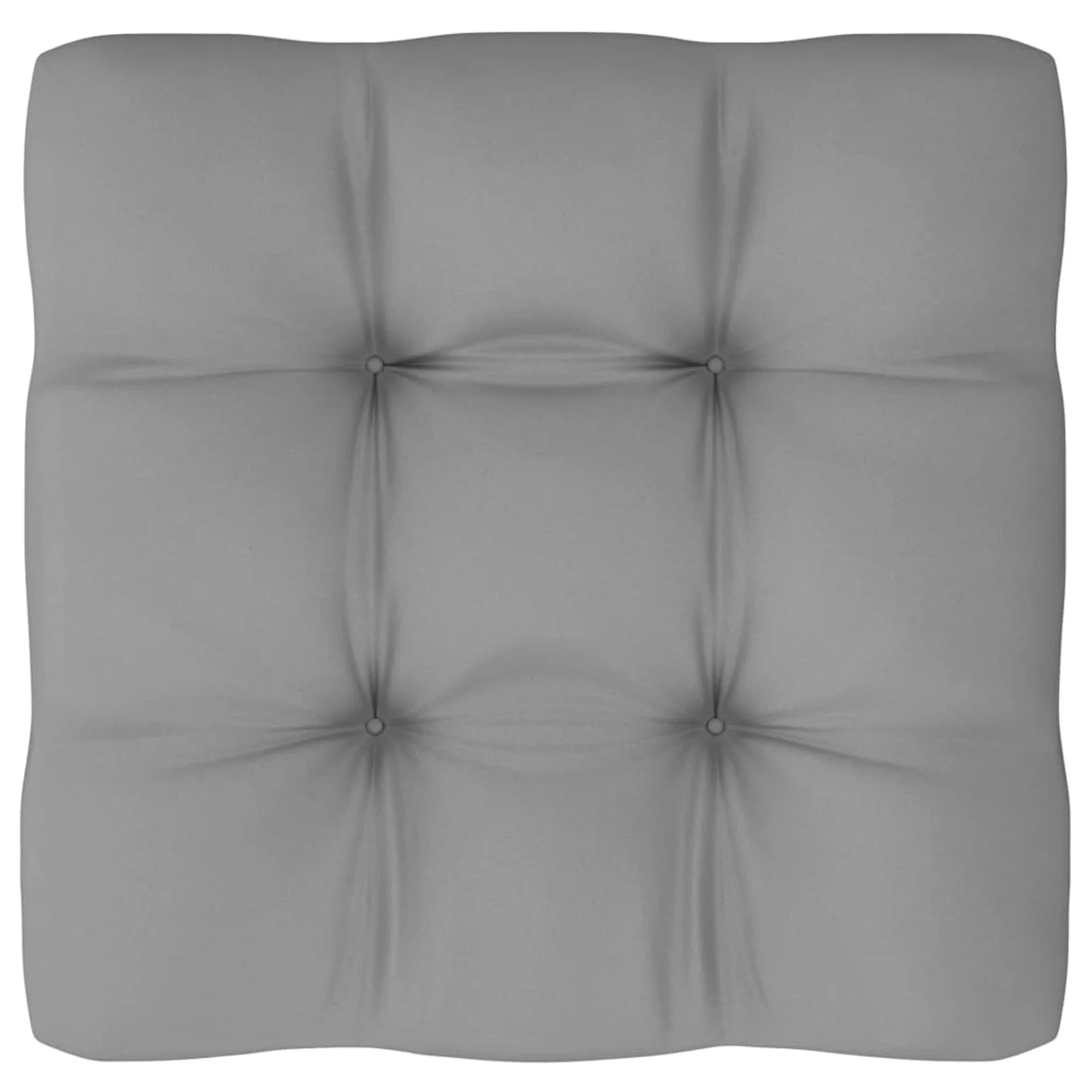 12 Piece Gray Cushioned Pinewood Sectional Outdoor Furniture Set Z5317
