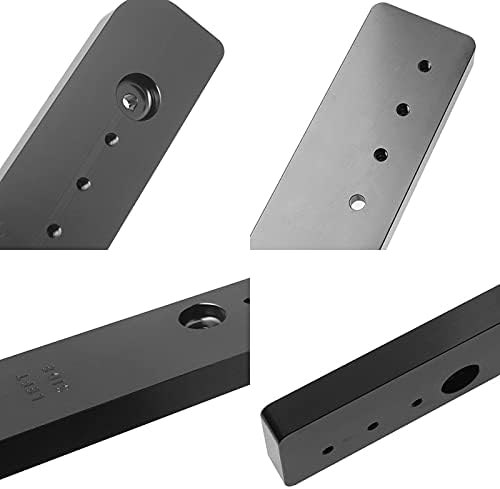 Motorcycle Tour-Pak Relocator Kit Mount Plate Rack Adjustable 1-3 Extend Q4814