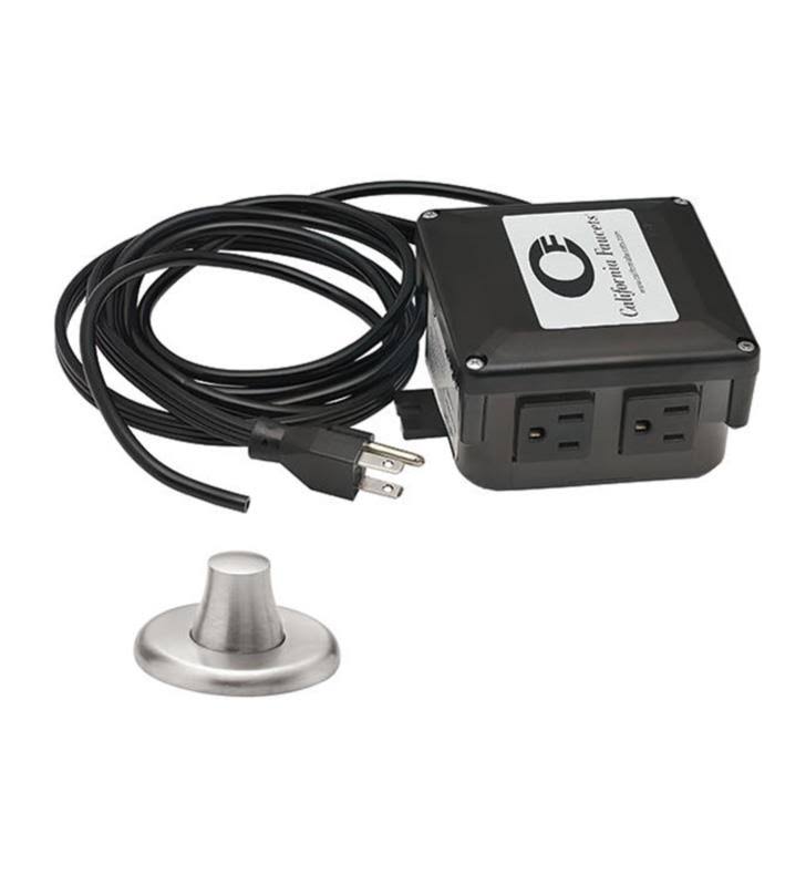 Polished Brass Air Activation Switch for Disposer Y727