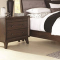 3 Drawer Night Stand with Felt-lined Drawer W90811