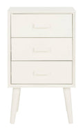 White 3 Drawer Chest T810016