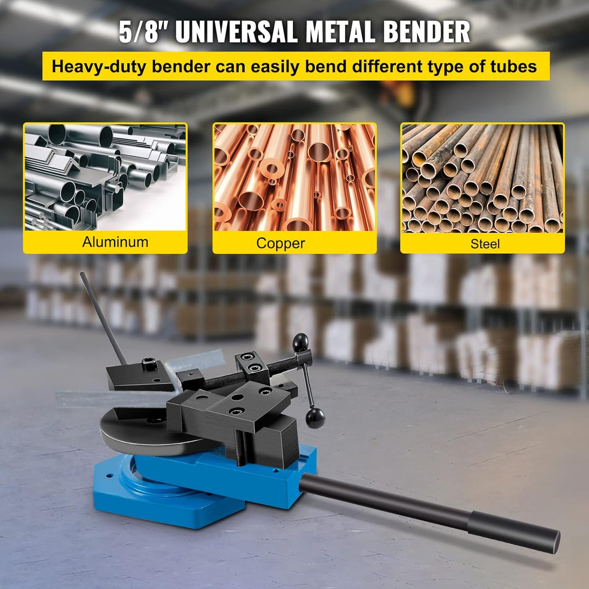 Metal Scroll Bender for Steel Brass Copper Aluminum H904