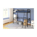 Twin Size Metal Loft Bed Frame B218