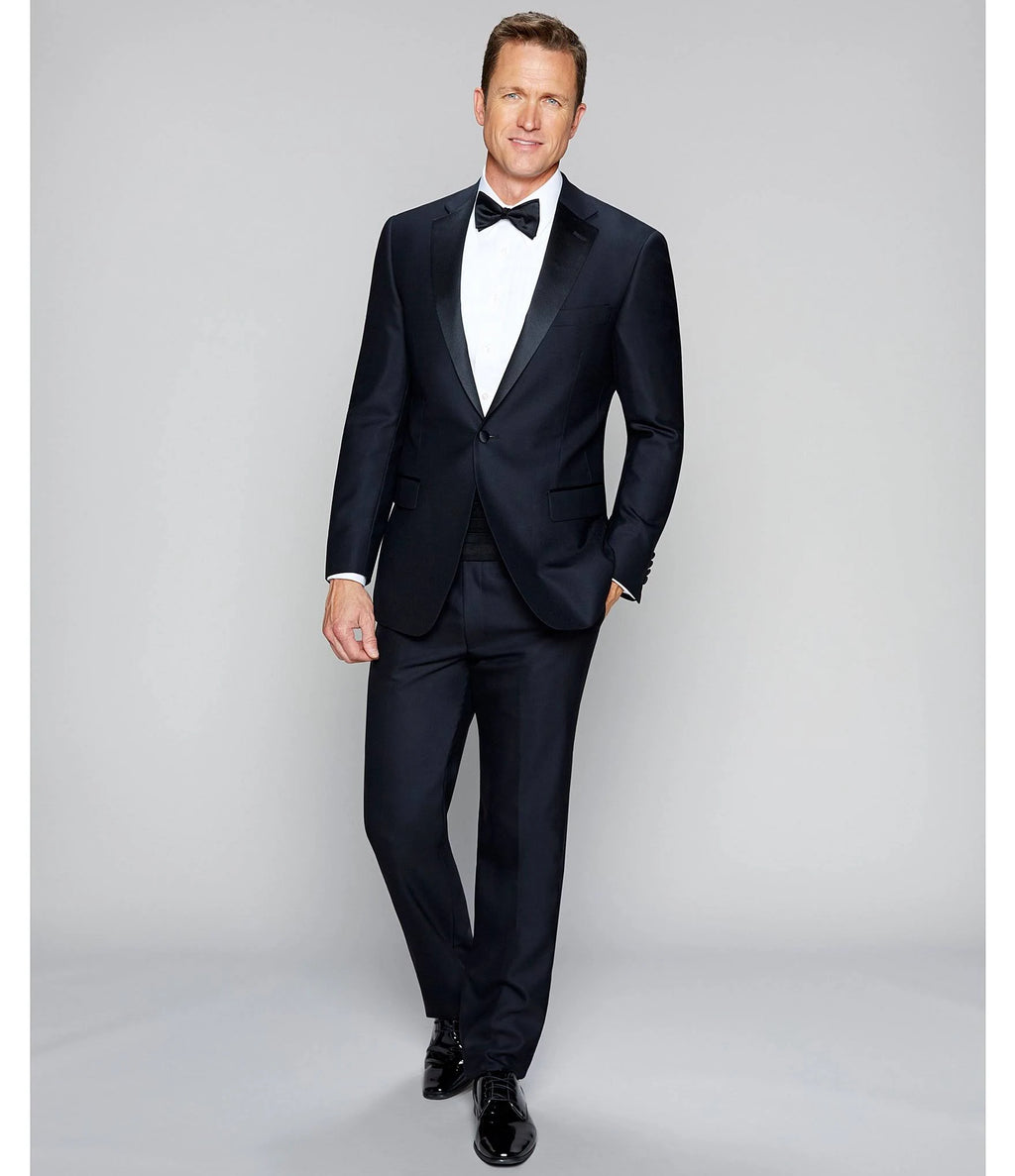 Black Modern-Fit Tuxedo R5430