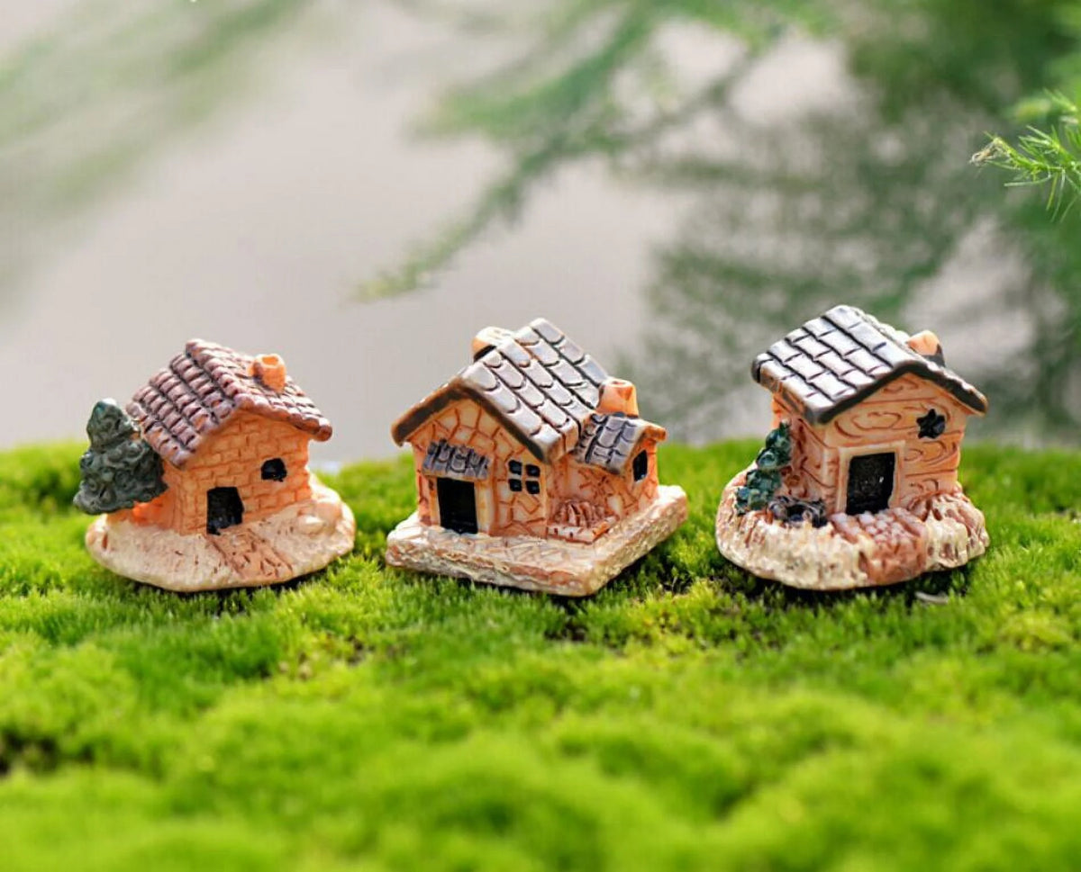 Dollhouse Decorations Stone Resin DIY Mini Garden Decor T317445