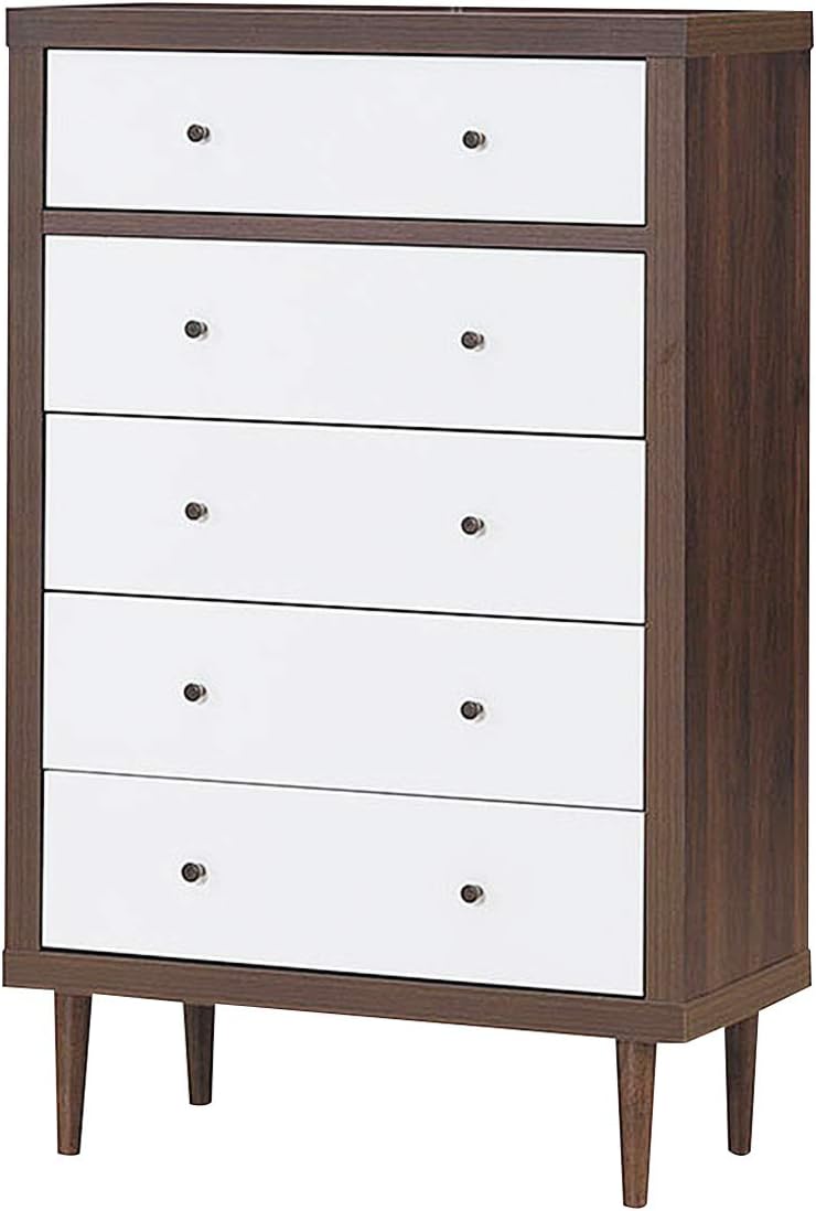 Antique-Style Wooden Drawer Dresser Storage Cabinet W957