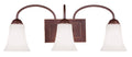 Vintage Bronze 3 Bath Light Q3538