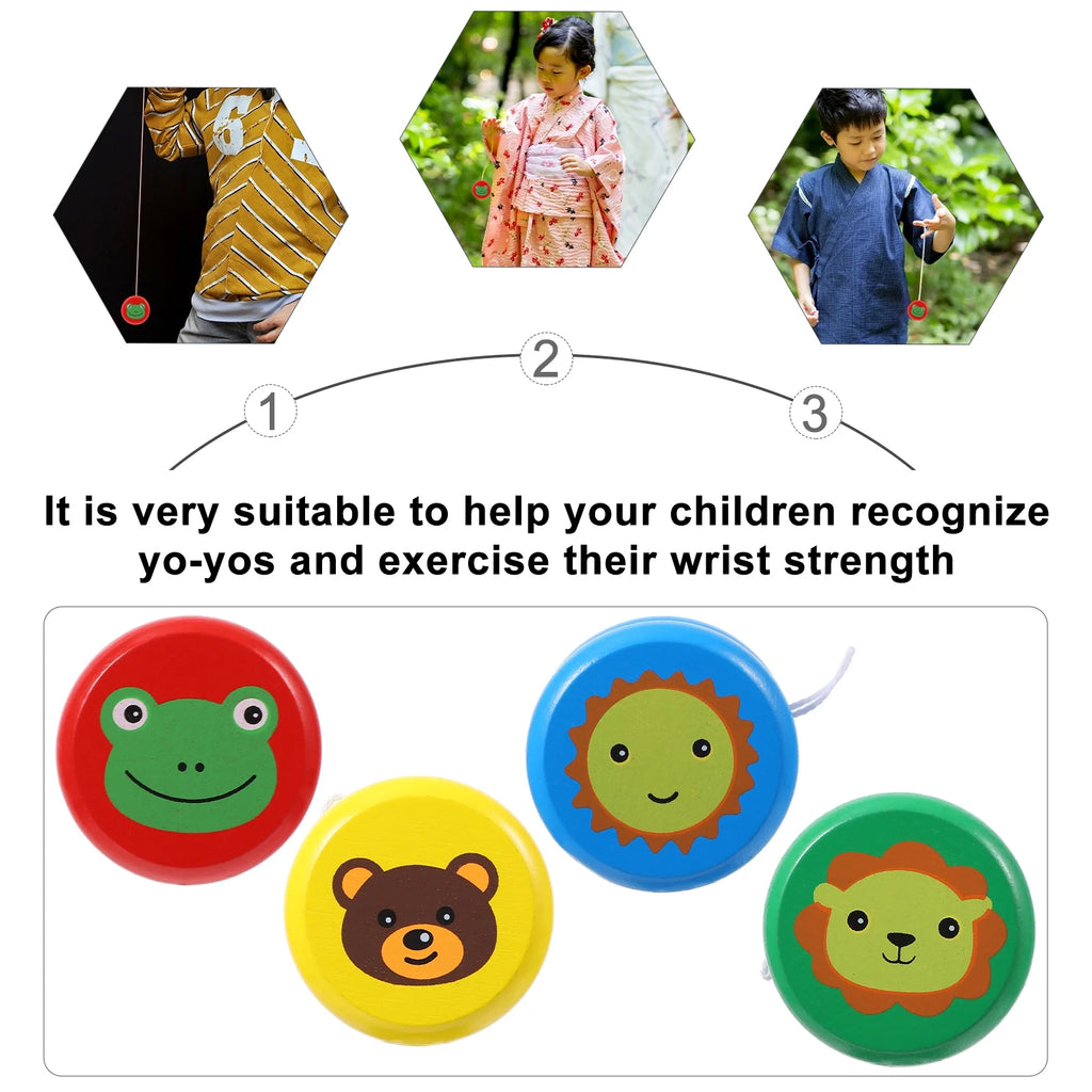 Wooden Finger Yoyo Toy Q2788