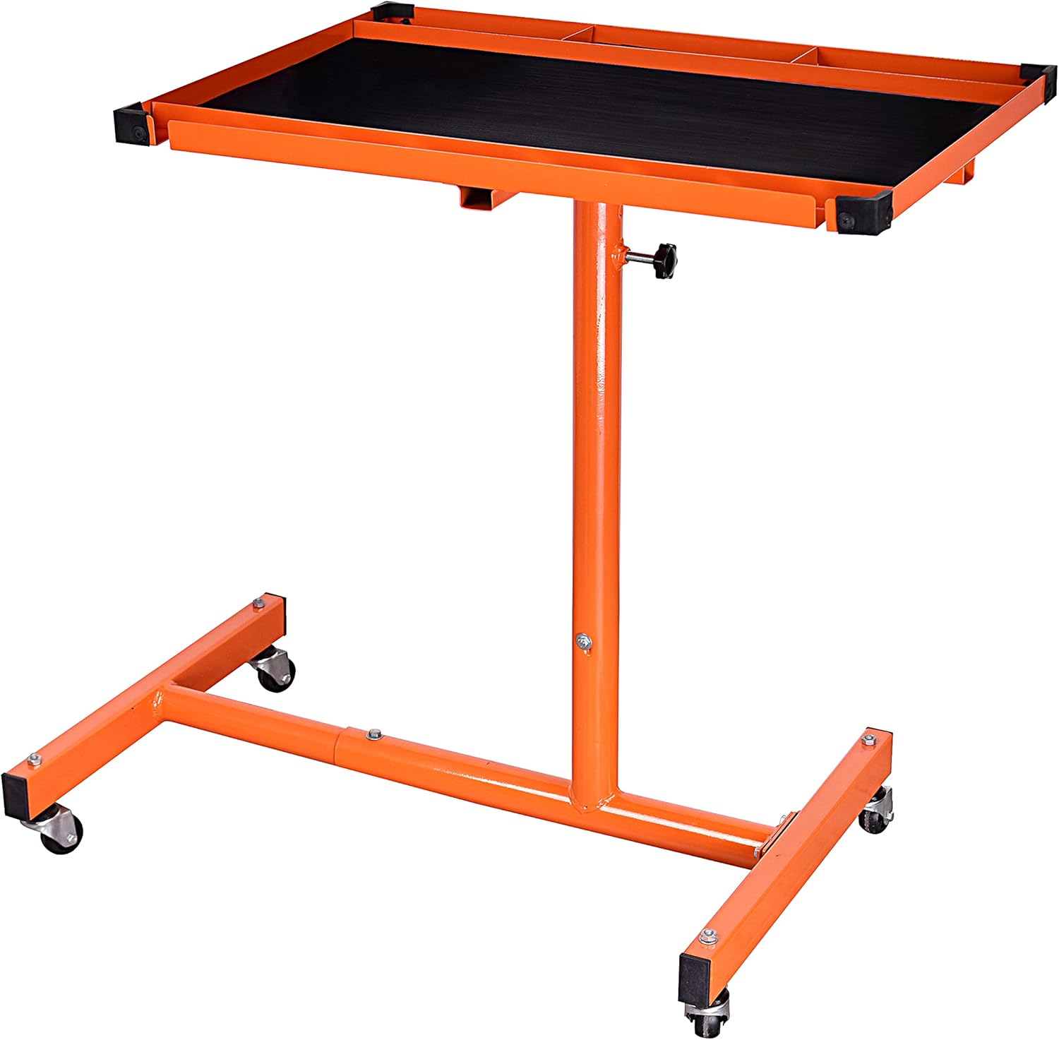 Orange Rolling Tool Tray With Drawer Work Table P209969