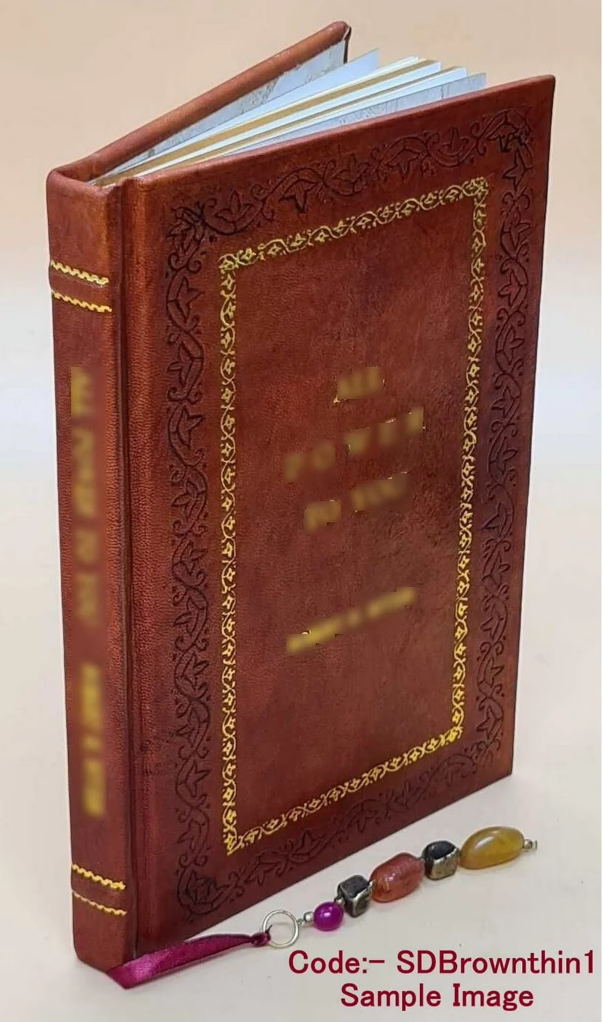 Premium Leather Bound Book R10481