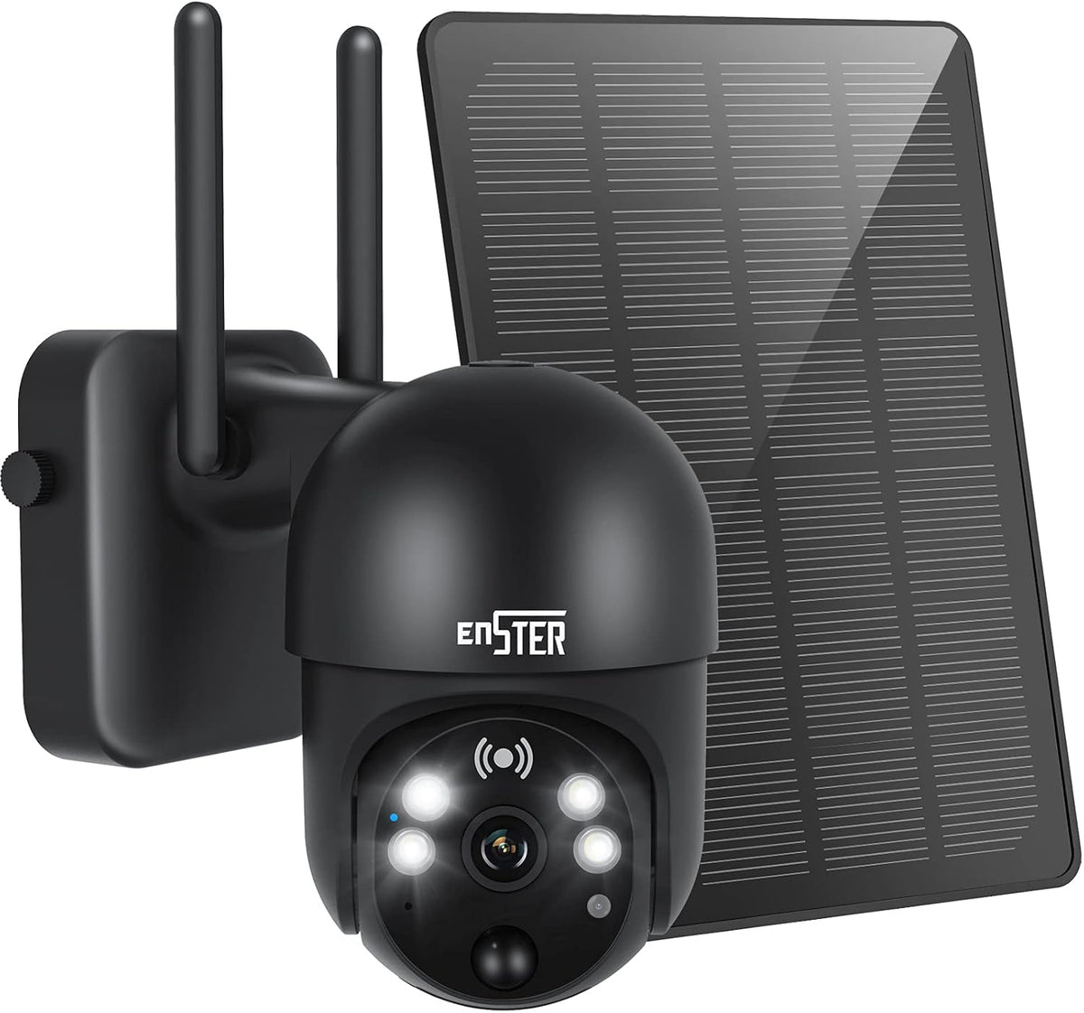 Wireless WiFi 360° PTZ 15000mAh Battery Powered Security Camera with Spotlight, 1080P Color Night Vision, PIR Motion Detection, 2 Way Audio, IP65 A165